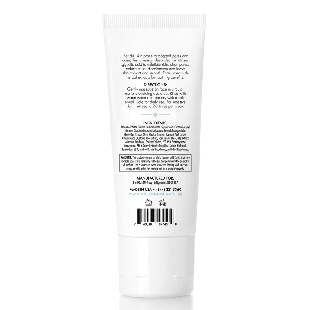 Buy now TOULON Glycolic Acid Skin Care Kit with AHA Cleanser, Glycolic Acid Cream for Face, and Eye Cream (1 Piece Set) at indiglob india