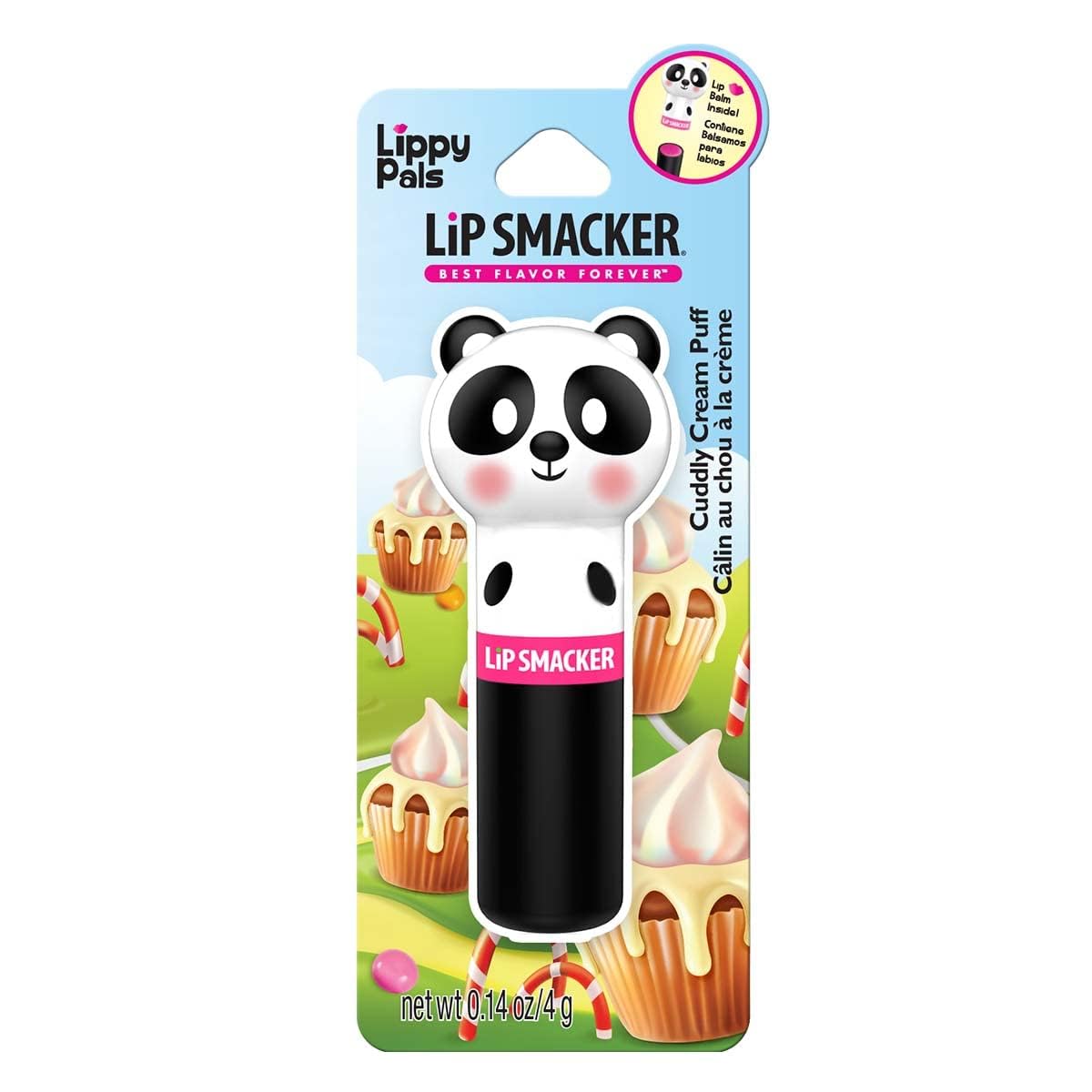 Buy now Lip Smacker Lippy Pals Llama, Flavored Moisturizing & Smoothing Soft Shine Lip Balm, Hydrating & Protecting Fun Tasty Flavors, Cruelty-Free & Vegan - Straw-ma-Llama berry Cuddly Cream Puff 0.14 Ounce at indiglob india