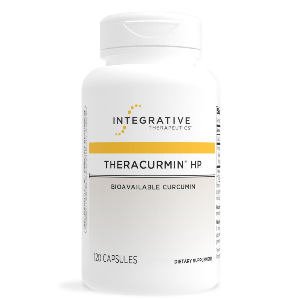 Integrative Therapeutics Theracurmin HP - Heart & Joint Health Support* - Muscle Recovery Support* - 27x More Bioavailable Than Standard Curcumin Extract - 120 Capsules (60 Servings)