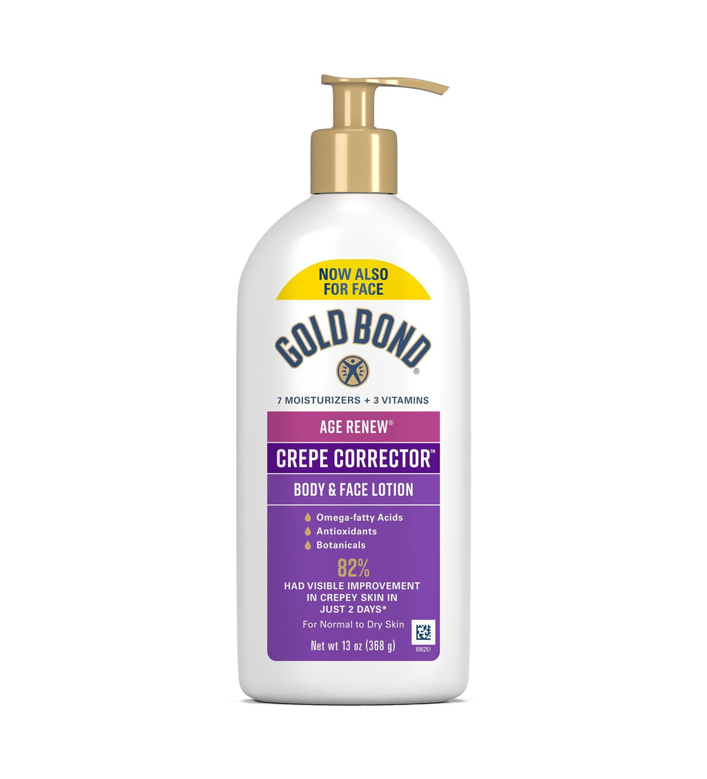 Buy now Gold Bond Age Renew Crepe Corrector Body Lotion, Replenishing & Smoothing Formula, Crepe Corrector Body Lotion, 8 oz at indiglob india