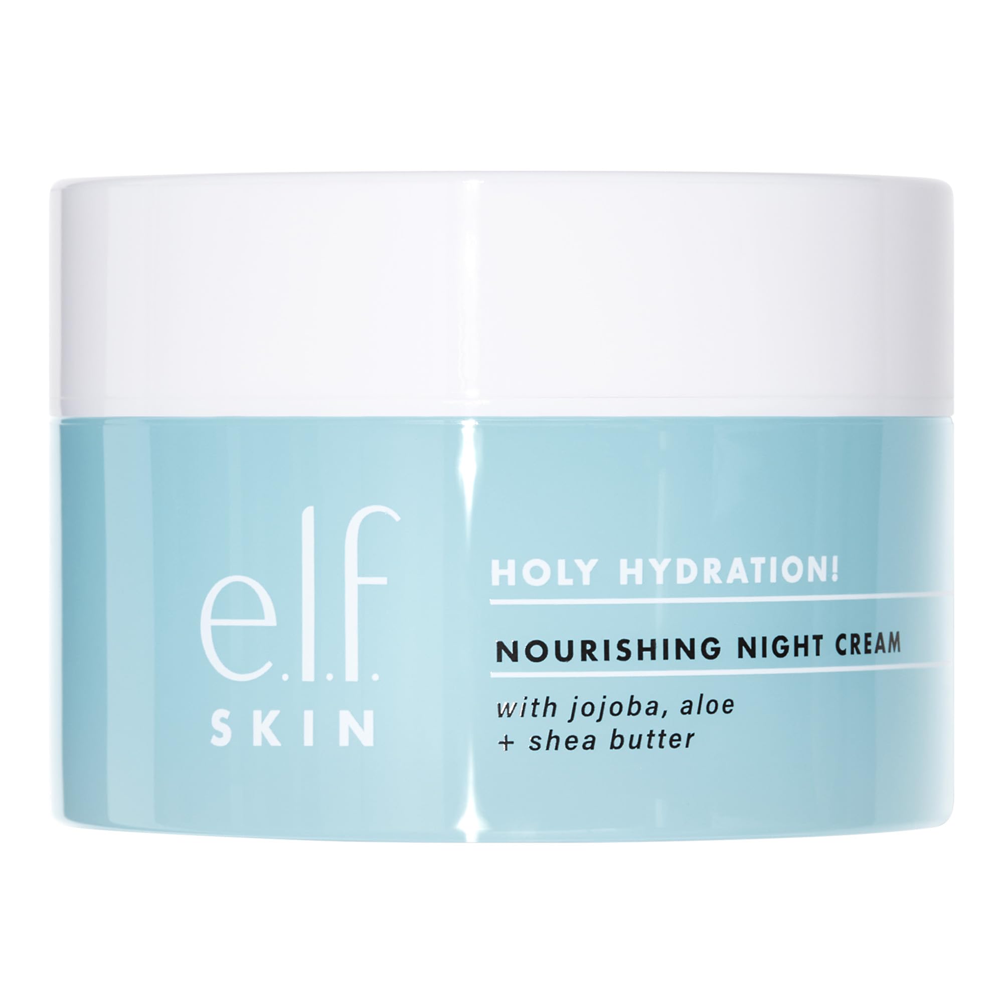 Buy now e.l.f. SKIN Holy Hydration! Nourishing Night Cream, Ultra-Hydrating Moisturizer, Infused with Shea Butter, Soothes Skin, 1.76 Oz (Packaging May Vary) at indiglob india