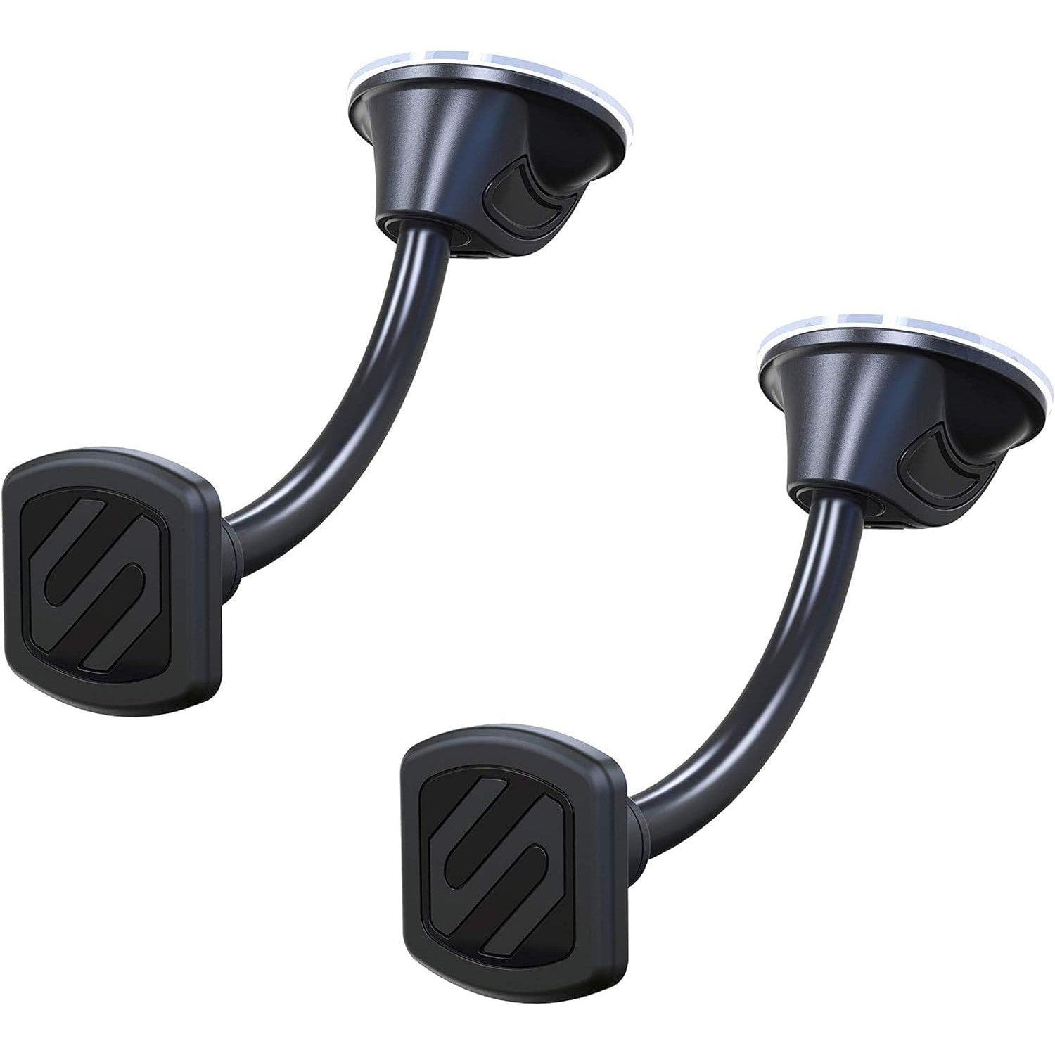 Buy now Scosche MAGDMB MagicMount Magnetic Phone Mount for Car, Dashboard Cell Phone Holder with 360Â° Adjustable Magnet Head, Universal Phone Stand for Car Compatible with iPhone, Samsung, and All Devices Flex Window Dash Suction 2 Pack at indiglob india