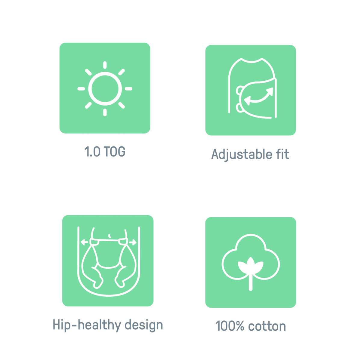 SwaddleMe by Ingenuity Original Swaddle, 100% Cotton, Improves Sleep & Calms Startle Reflex, 3-6 Months, 14-18 lbs, 1.0 TOG, 3-Pack, Baby Swaddle Blanket - Mountaineer