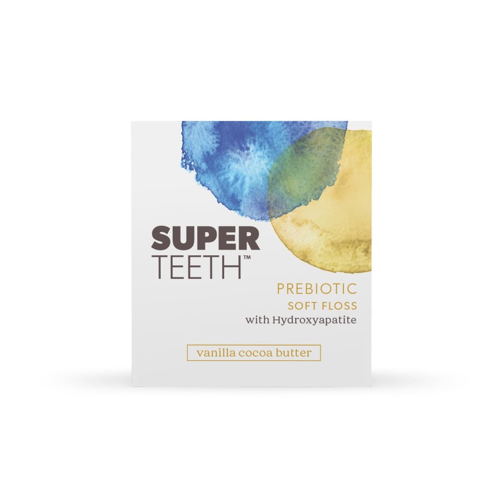 SuperTeeth Expanding Soft Dental Floss with Hydroxyapatite - Vanilla