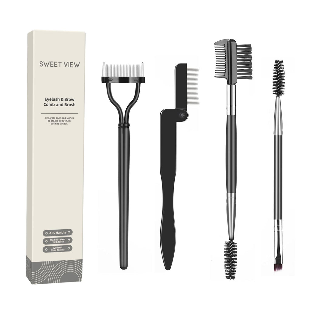 Eyelash Comb Lash Separator Tool Brow Brush | Lash Spoolie Professional Eye Makeup Tools