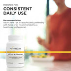 Integrative Therapeutics Active B-Complex - Cellular Energy & Heart Health Support with Vitamins B2, B6 & B12* - Supports Nervous & Immune Systems* - Third-Party Tested - 60 Capsules (30 Servings)