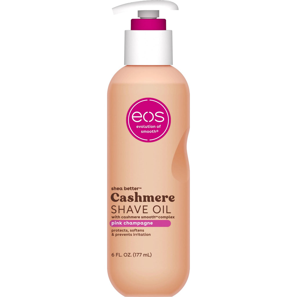 eos Cashmere Shave Oil – Vanilla Cashmere, Moisturizing Shave Oil, 6 oz