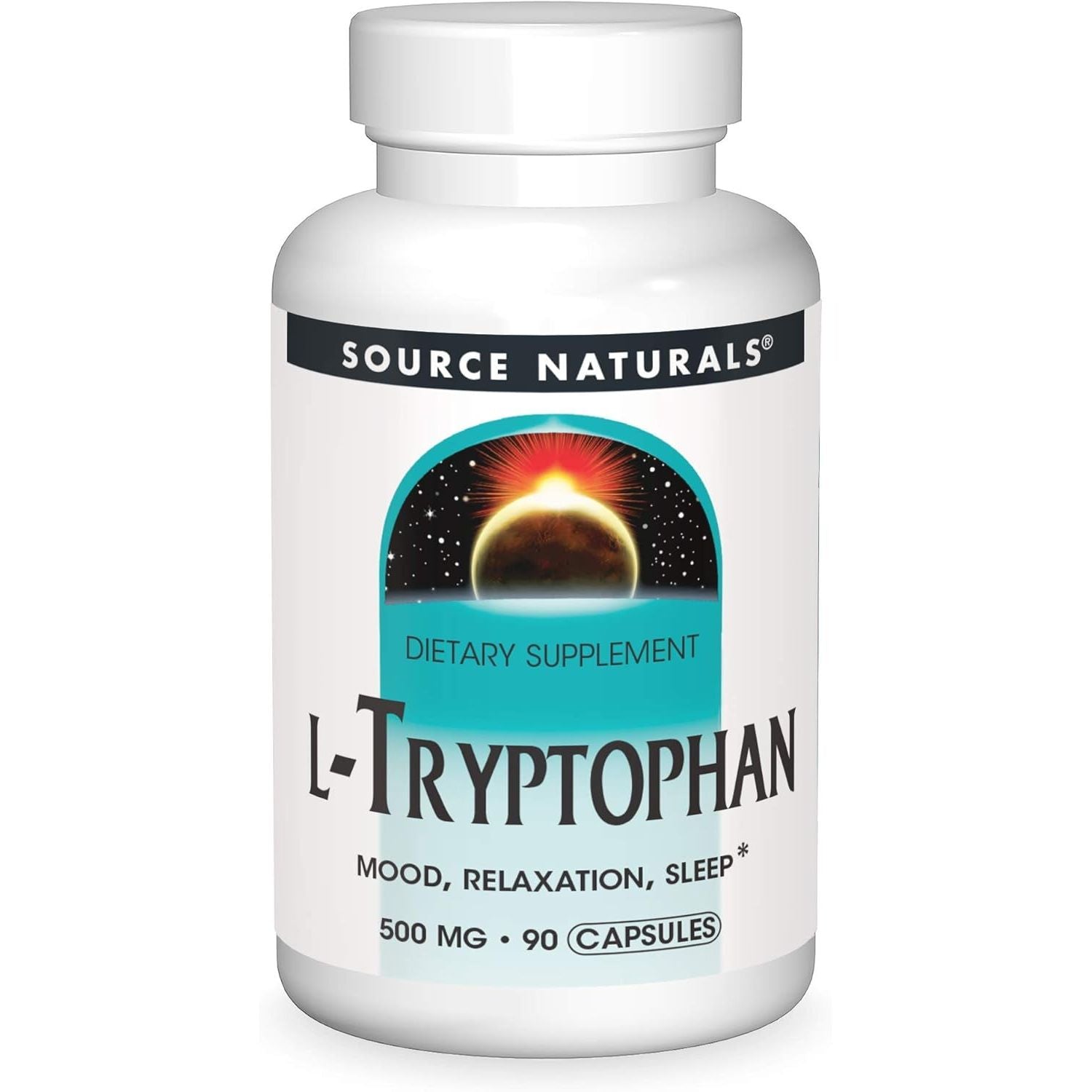 Buy now Source Naturals L-Tryptophan, for Mood, Relaxation, and Sleep*, 500mg - 120 Capsules 90 Count (Pack of 1) 1 at indiglob india