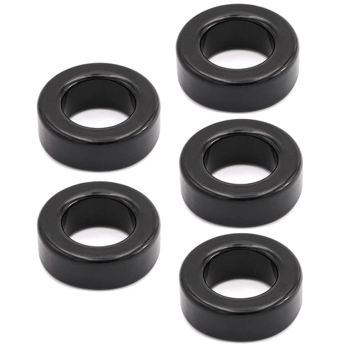 Buy now 5pcs 42X24X16mm Toroid Core,Ferrite Rings Toroid Core Iron (Black) at indiglob india