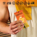 TRUBAR Vegan Protein Bar, I Scream for Orange Cream, Gluten Free, Plant Based Protein, Dairy Free, Non GMO, Soy Free, No Sugar Alcohols, 12G Protein, 13G Fiber, Healthy on the Go Snack Bars, 12 CT