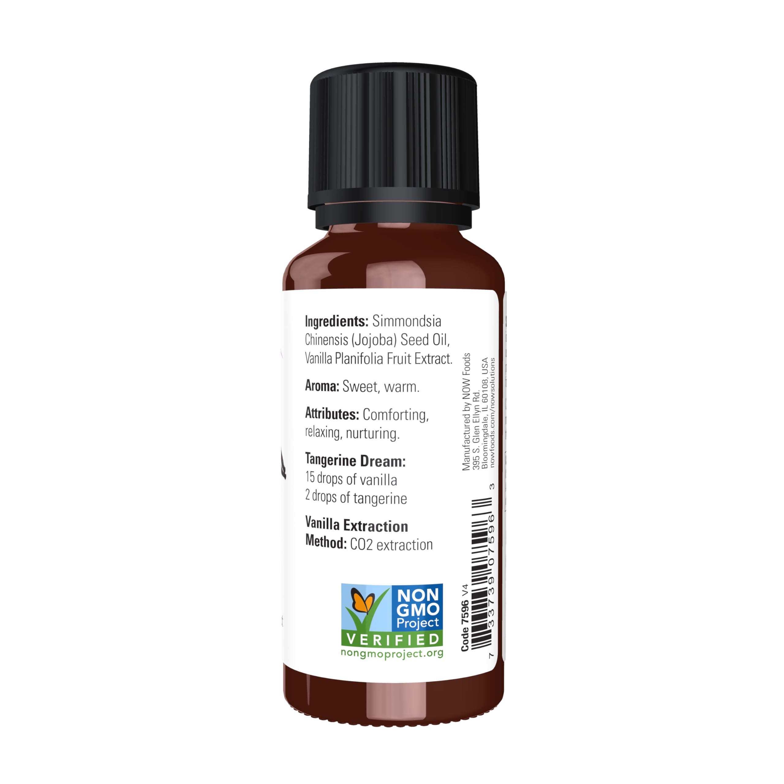 Buy now NOW Foods Essential Oils, Vanilla Oil, Blend of Pure Vanilla Bean Extract in Pure Jojoba Oil, Sweet Aromatherapy Scent, Vegan, Child Resistant Cap, 1-Ounce at indiglob india