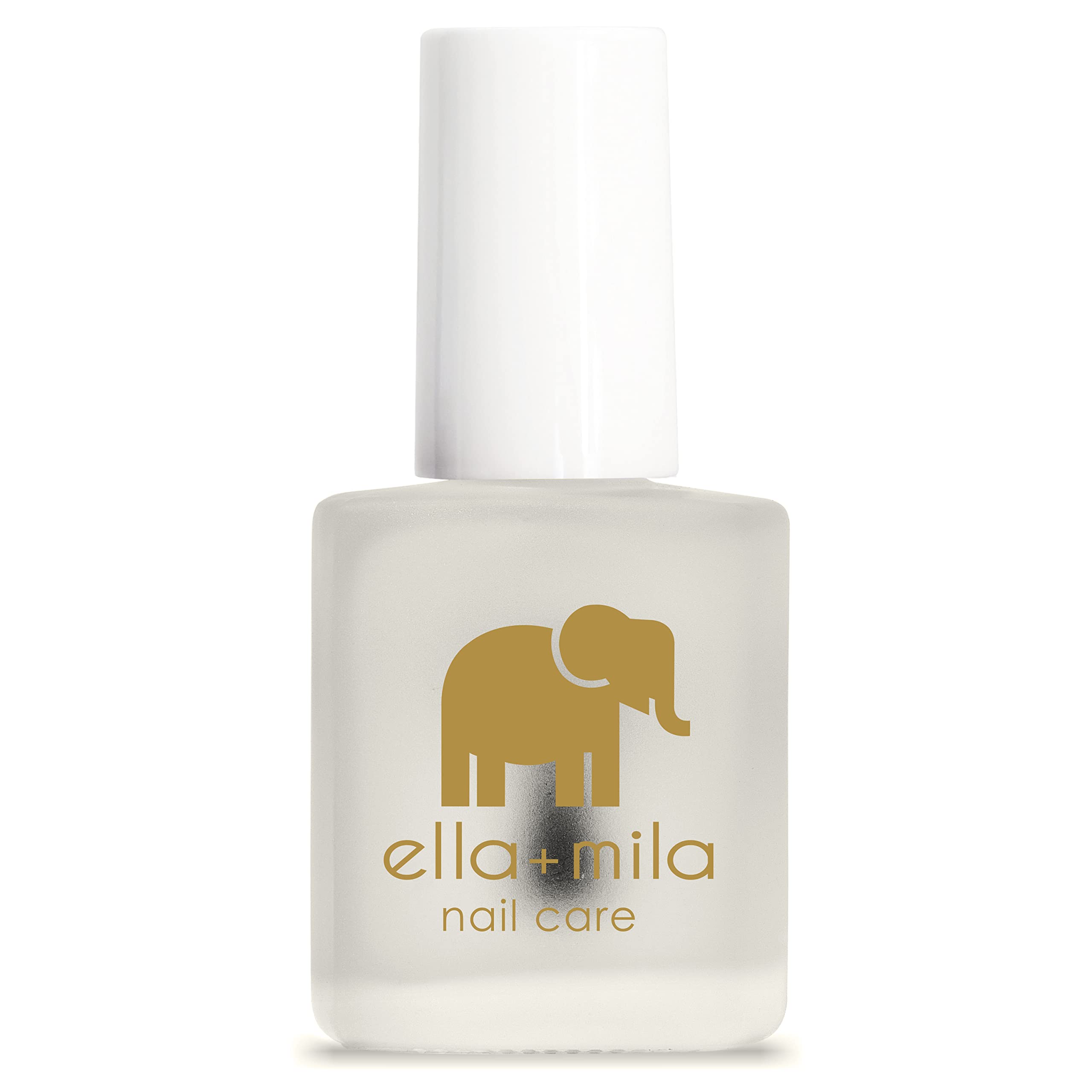 ella+mila No Bite Nail Polish - Kids Nail Biting & Thumb Sucking Prevention | Bitter-taste habit-breaker; deters nail biting & thumb sucking; clear brush-on; vegan; safe for kids & adults; 0.45 fl oz