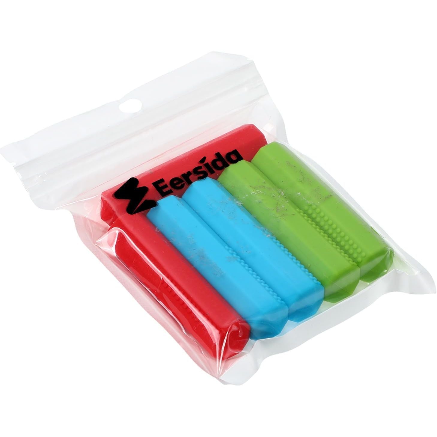 Buy now Eersida 6 Pieces Sensory Chew Pencil Toppers Set Chewable Pencil Toppers Chew Toys for Sensory Kids Boys and Girls, Oral Motor Needs(Red, Blue, Green) at indiglob india