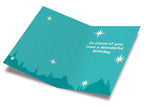 Prime Greetings Birthday Card For Grandson, Made in America, Eco-Friendly, Thick Card Stock with Premium Envelope 5in x 7.75in, Packaged in Protective Mailer