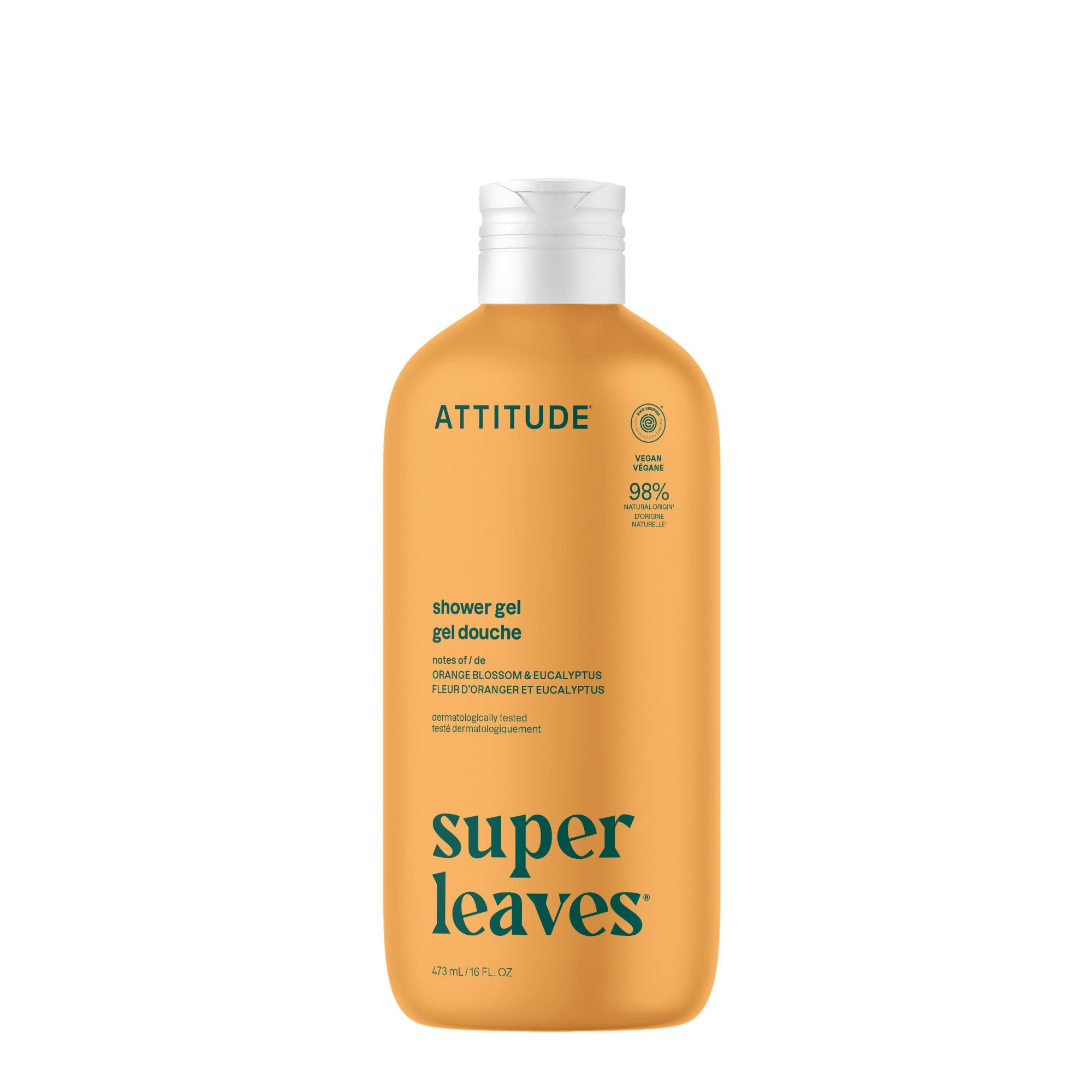 Buy now ATTITUDE Body Wash, EWG Verified Shower Gel, Dermatologically Tested, Plant and Mineral-Based, Vegan Personal Care Products, Pear & Amber Scent, 16 Fl Oz at indiglob india