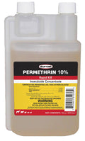 Durvet Permethrin Concentrate 10% - Control Insecticide Flea, Tick, Fly, Lice & Mite, 16 oz.