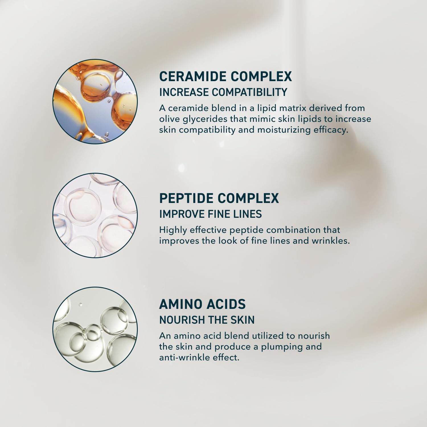 Prequel Skin Hydrating Moisturizer Face Cream, Ceramide Peptide Lotion | Cream Moisturizer for Face, Lightweight Moisturizer, Hydrating Face Cream with Ceramides Peptide for Sensitive and Dry Skin