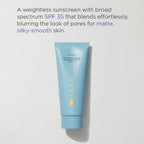 Buy now Tatcha Silken Pore Perfecting Sunscreen SPF 35 | Lightweight Sunscreen with Matte Finish and UVA/UVB Protection, 60 ml | 2 oz at indiglob india