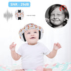 Buy now Infant Ear Protection Noise Cancelling Baby Ear Muffs, Toddler Hearing Protection with Adjustable Elastic Headband (Bear, White at indiglob india
