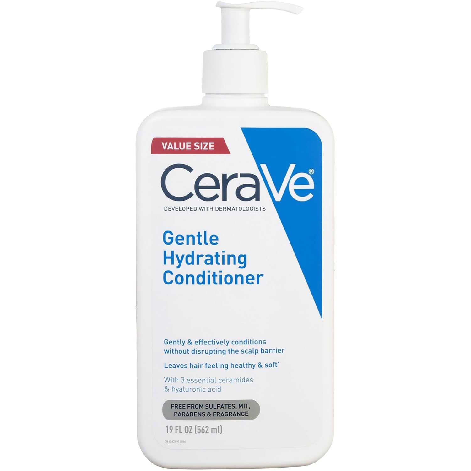 Buy now CeraVe Gentle Hydrating Conditioner, Hair Conditioner With Ceramides, Niacinamide & Hyaluronic Acid, Sulfate Free & Color Safe, Moisturizing Conditioner For All Hair & Scalp Types 19 Fl Oz (Pack of 1) at indiglob india