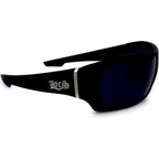 Buy now Locs Men's Rectangular Hardcore Wrap 63mm Sunglasses (Matte Black Rubberized Finished) at indiglob india
