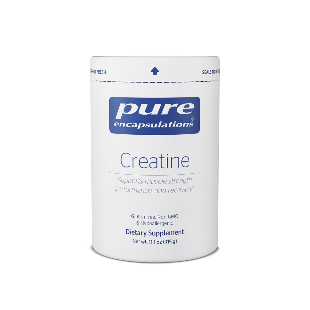 Pure Encapsulations Creatine - Creatine Supplement, 315 g (60 Servings) | Muscle Strength, Performance and Recovery*, Pre-Workout Recovery Powder, Gluten-Free, Non-GMO and Hypoallergenic