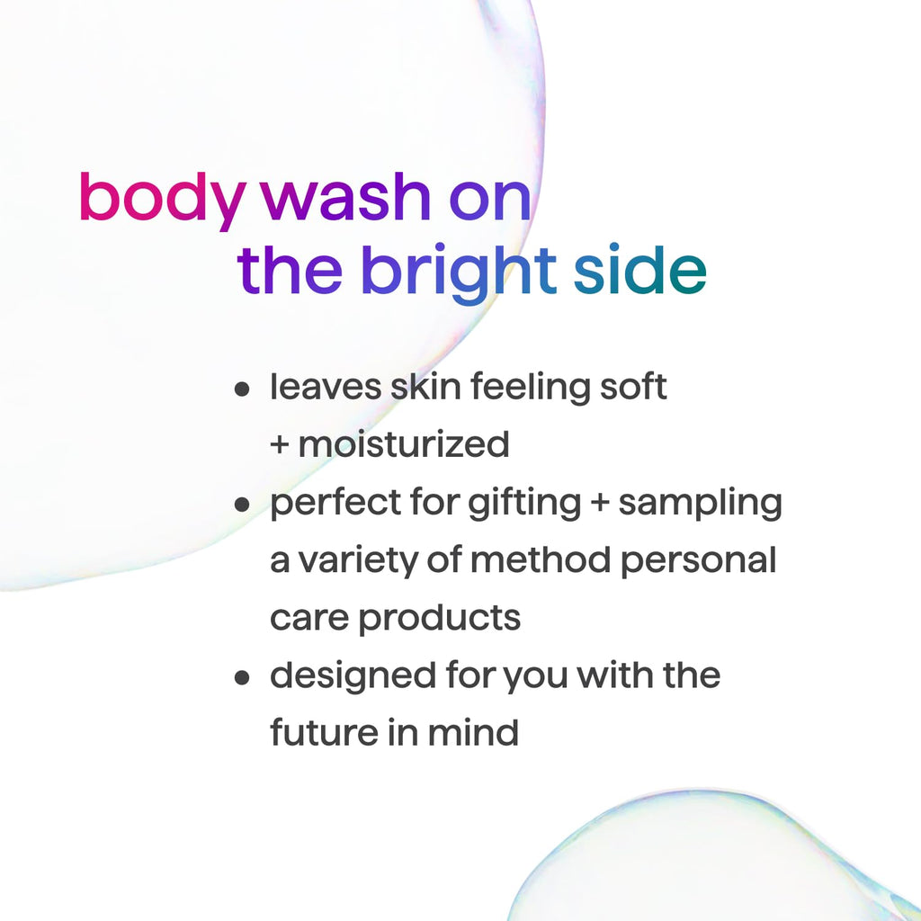 method Body Wash Gift Set, Pure Peace, Simply Nourish, Sea + Surf, 3.4 oz | Travel Size Bottles, Gift Set, Soothing Formulas, Leaves Skin Feeling Soft & Moisturized, Rich Lather, Made Without Parabens