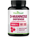 D Mannose 1000mg Capsules - D-Mannose with Cranberry, Hibiscus & VIT C, Urinary Tract Health for Women and Men, Organic DMannose Pills for UTI, Urinary Health & Bladder Support 60 Capsules