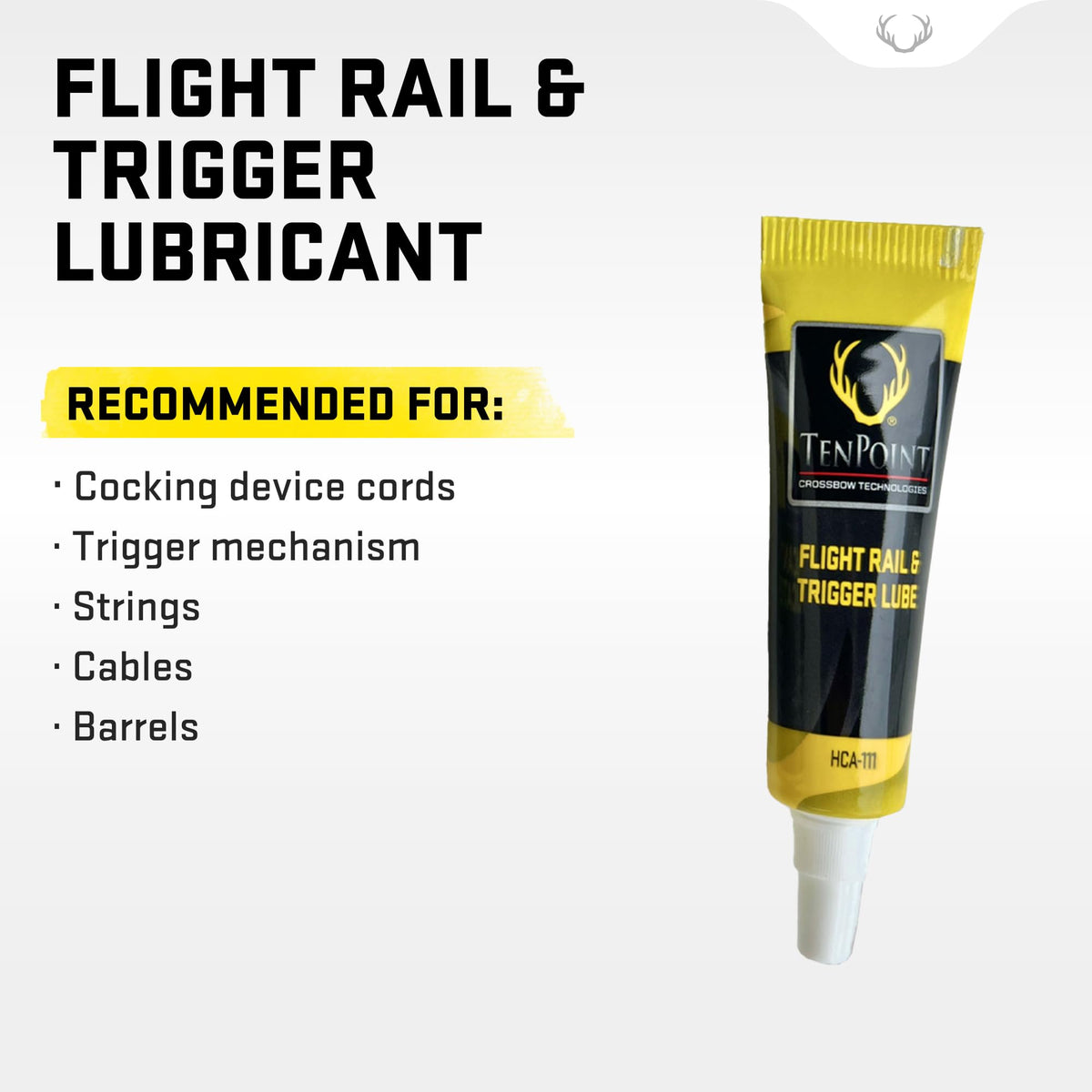 TenPoint Maintenance Kit - Includes Crossbow String Wax & Conditioner, Premium Lubricant with Foam Applicator + Flight Rail & Trigger Lube - Keep Your Crossbow in Top Shooting Form