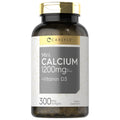Carlyle Calcium 1200 mg with Vitamin D3 | 300 Softgels