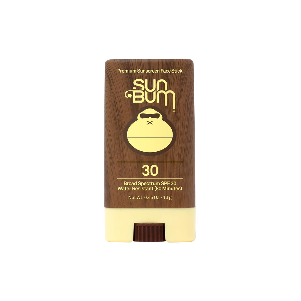 Buy now Sun Bum Original SPF 30 Face Stick Sunscreen - Water-Resistant Broad Spectrum Facial Sunscreen with Vitamin E - Hawaii 104 Act Compliant (Without Octinoxate & Oxybenzone) - Travel Friendly - 0.45 oz at indiglob india