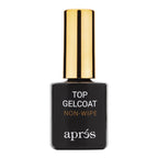 APRÉS Non-Wipe Matte Top Gel Coat - 15ml - Gel Nail Polish Soak Off Top Coat Matte Finish