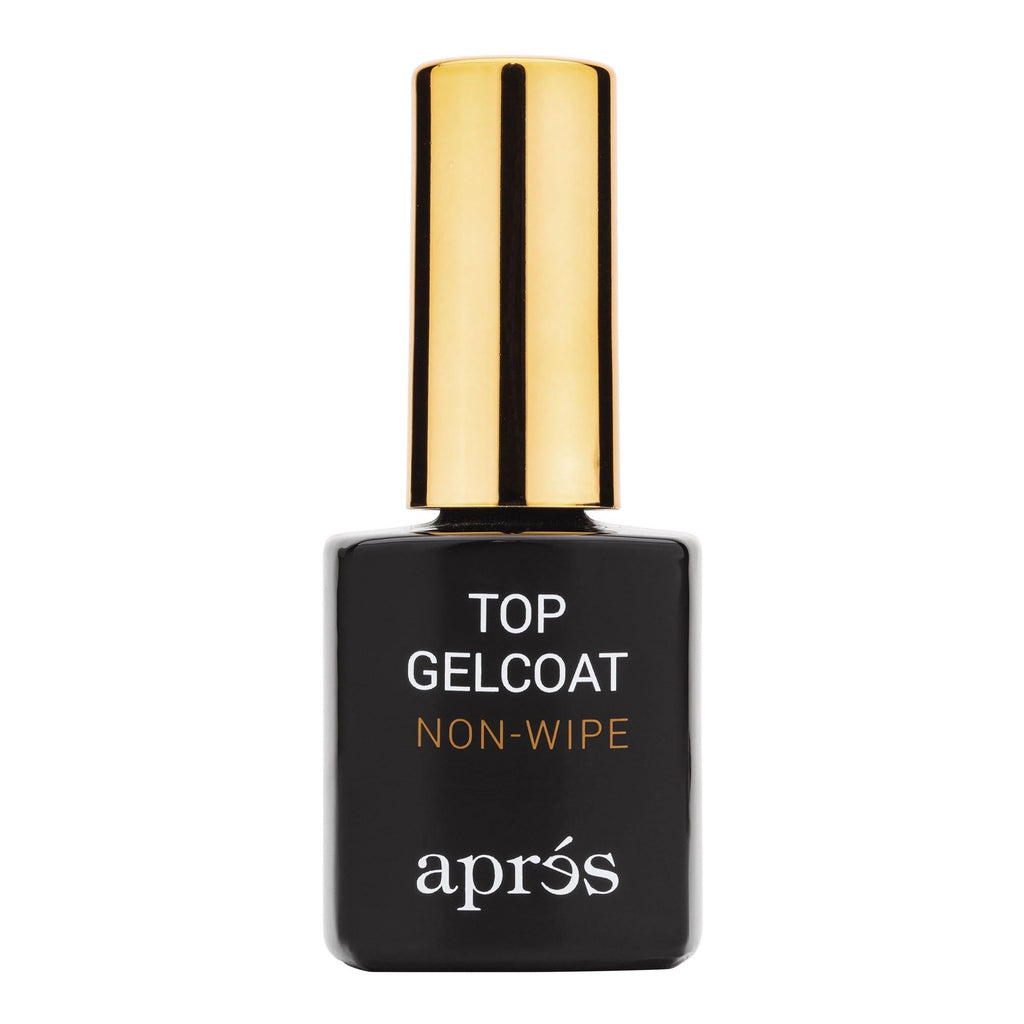 APRÉS Non-Wipe Matte Top Gel Coat - 15ml - Gel Nail Polish Soak Off Top Coat Matte Finish