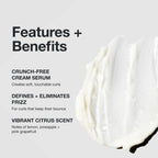 Paul Mitchell Twirl Around Cream Serum, Frizz Control, Touchable Hold, For Curly + Wavy Hair, 5.1 fl. oz