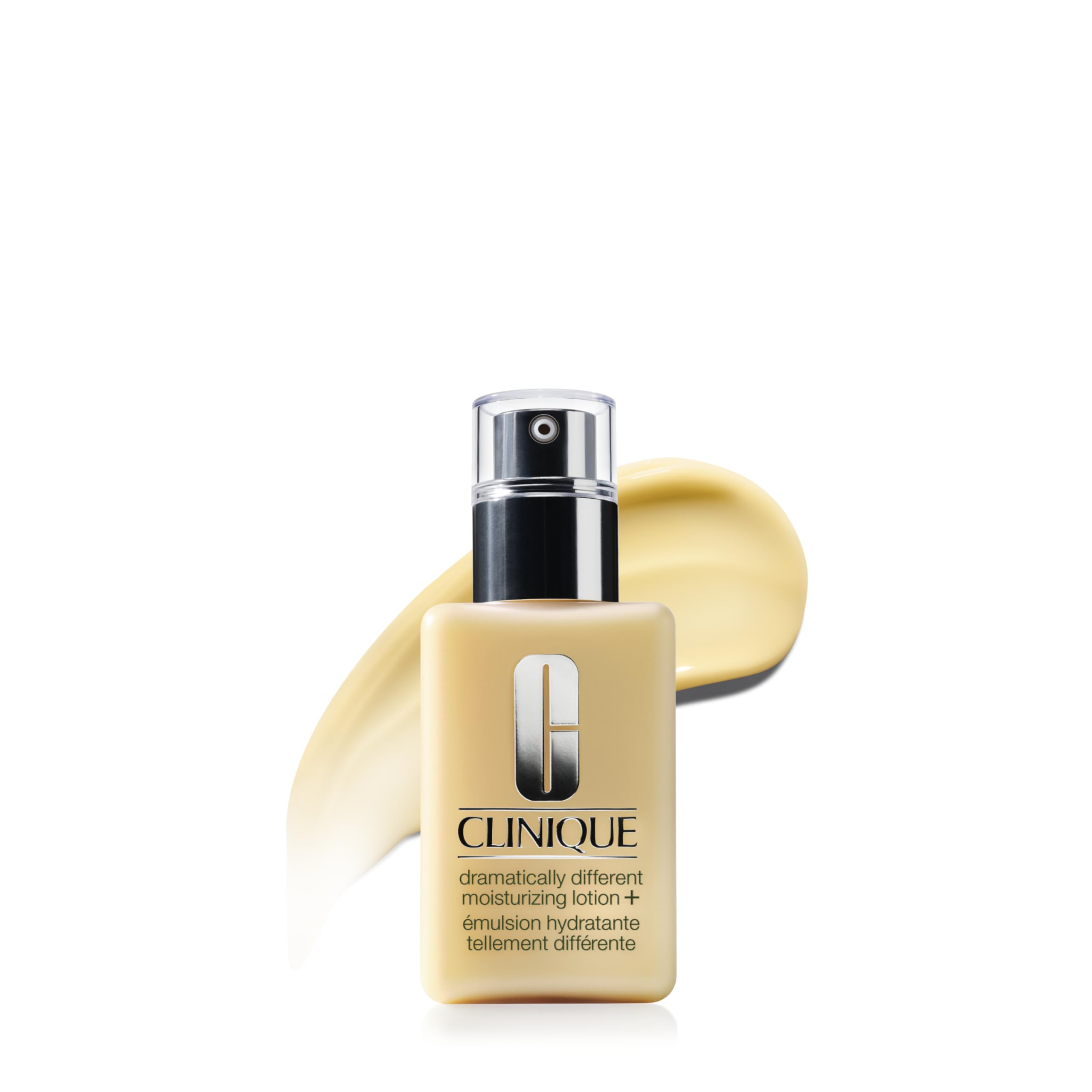 Clinique Dramatically Different Moisturizing Lotion+ | Hydrating Face Moisturizer With Glycerin and Urea | Strengthens Skin Barrier | Step 3 in 3-Step Skin Care Routine