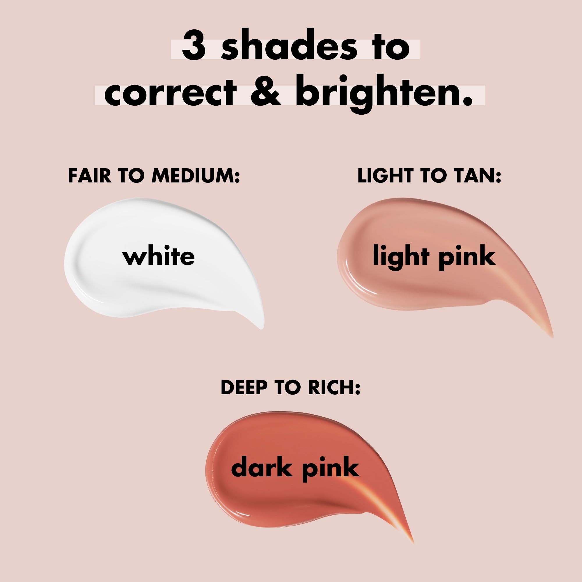 e.l.f. Soft Glam Brightening Corrector, Helps Minimize Dark Circles & Discoloration, Hydrating With A Natural Finish, Vegan & Cruelty-Free, Light Pink