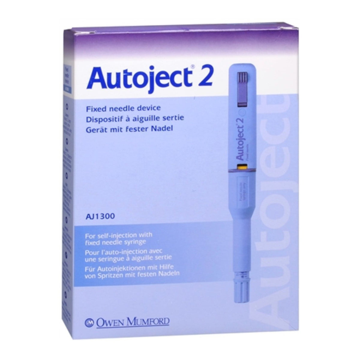 Autoject 2 Fixed Needle Device 1 Each (Pack of 1)