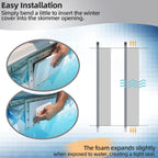 Pool Wide Mouth Skimmer Winter Plug for Hayward SP1091WM for Aquador 1010