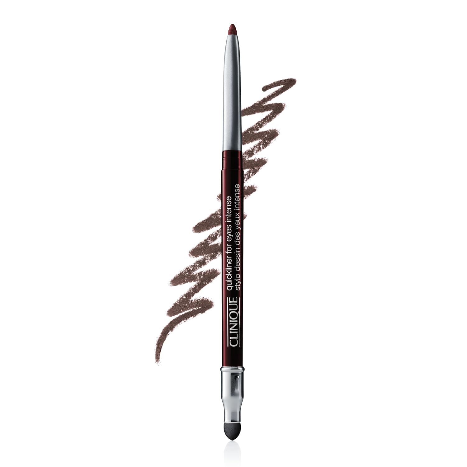 Buy now Clinique Quickliner For Eyes Intense Eyeliner Pencil | Water Resistant, Smudge Resistant + Safe For Sensitive Eyes | 10 Shades AF Intense Chocolate at indiglob india