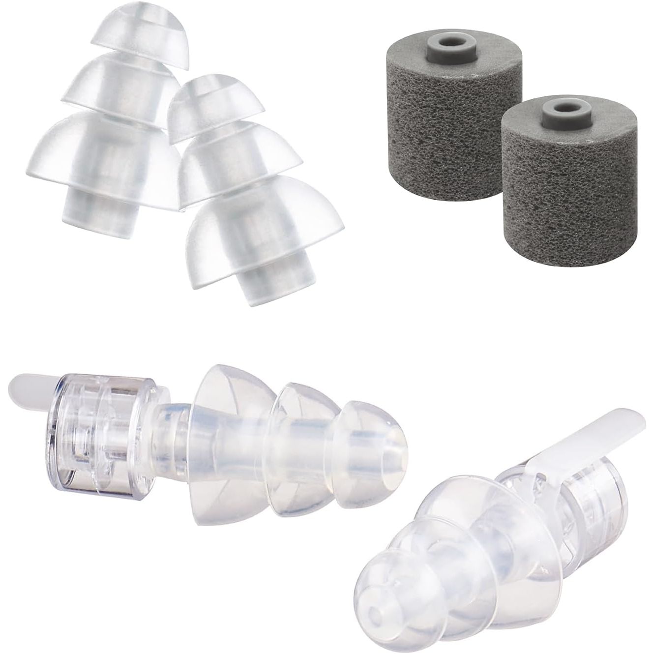Buy now Etymotic ER20XS ETY Earplugs Set - High-Fidelity Hearing Protection - Up to 20 dB Sound Reduction - Reusable - Includes Large Clear Eartips, Foam Eartips, Neck Cord & Case Universal Fit at indiglob india