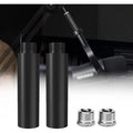 Buy now Mic Stand Extension Tube, 5/8" Female to 5/8" Male Microphone Extension Pipe Microphone Stand Extender with 2 Screw Aadpters for Desk Boom Arm Stands, 2Pcs Default at indiglob india