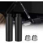 Buy now Mic Stand Extension Tube, 5/8" Female to 5/8" Male Microphone Extension Pipe Microphone Stand Extender with 2 Screw Aadpters for Desk Boom Arm Stands, 2Pcs Default at indiglob india
