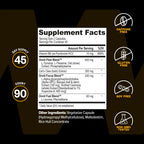ONNIT Alpha Brain Nootropic Brain Supplement for Focus & Memory, 90 Count | IGEN Non-GMO Tested; L-Theanine, Alpha GPC & Vitamin B6; brain supplement for memory, focus & mental clarity, men & women