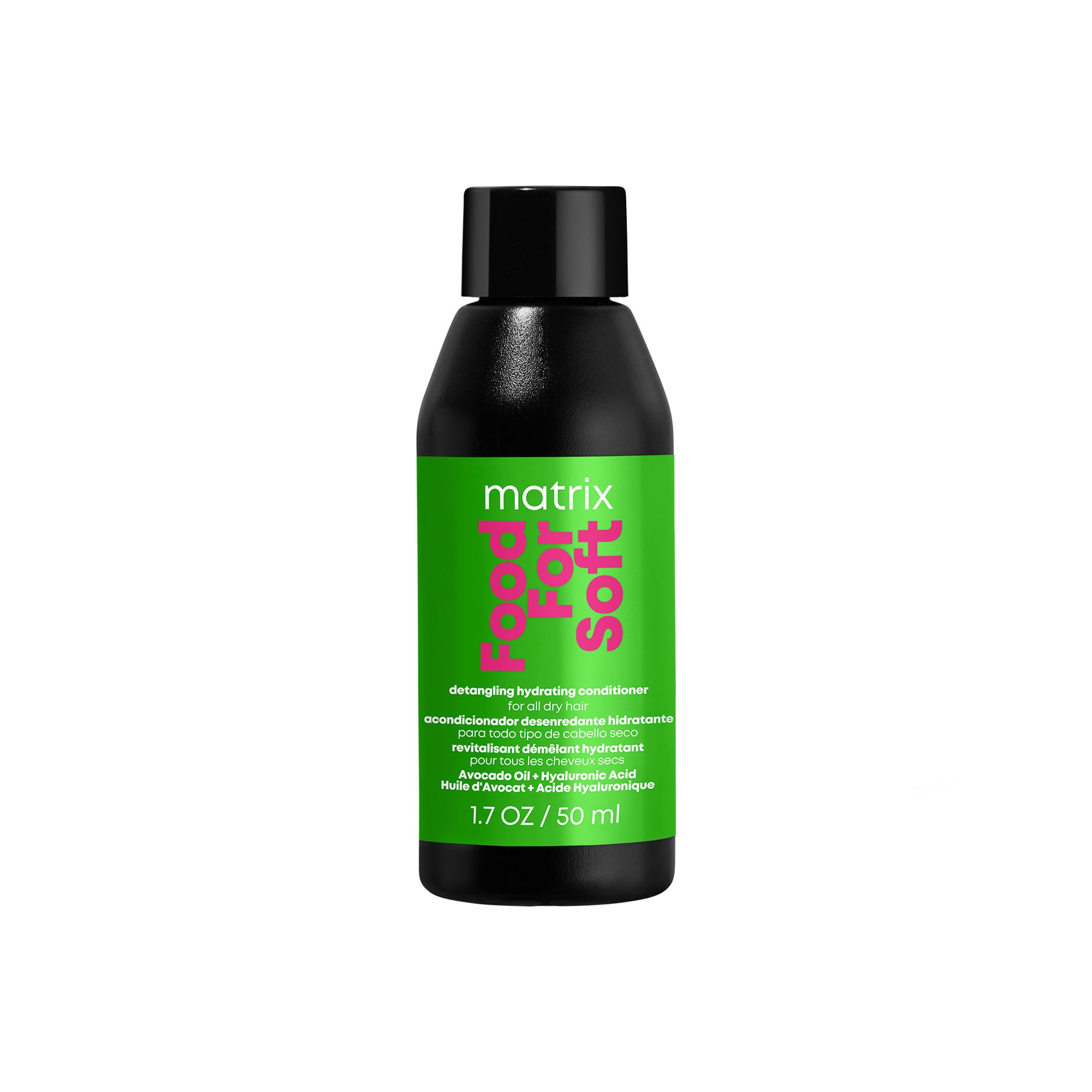 MATRIX Food For Soft Conditioner – For Dry & Brittle Hair | Vegan, infused with avocado oil and hyaluronic acid, moisturizes, softens, and smooths damaged strands