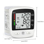 FDA Cleared Blood Pressure Monitor Wrist BP Machine for Home Use