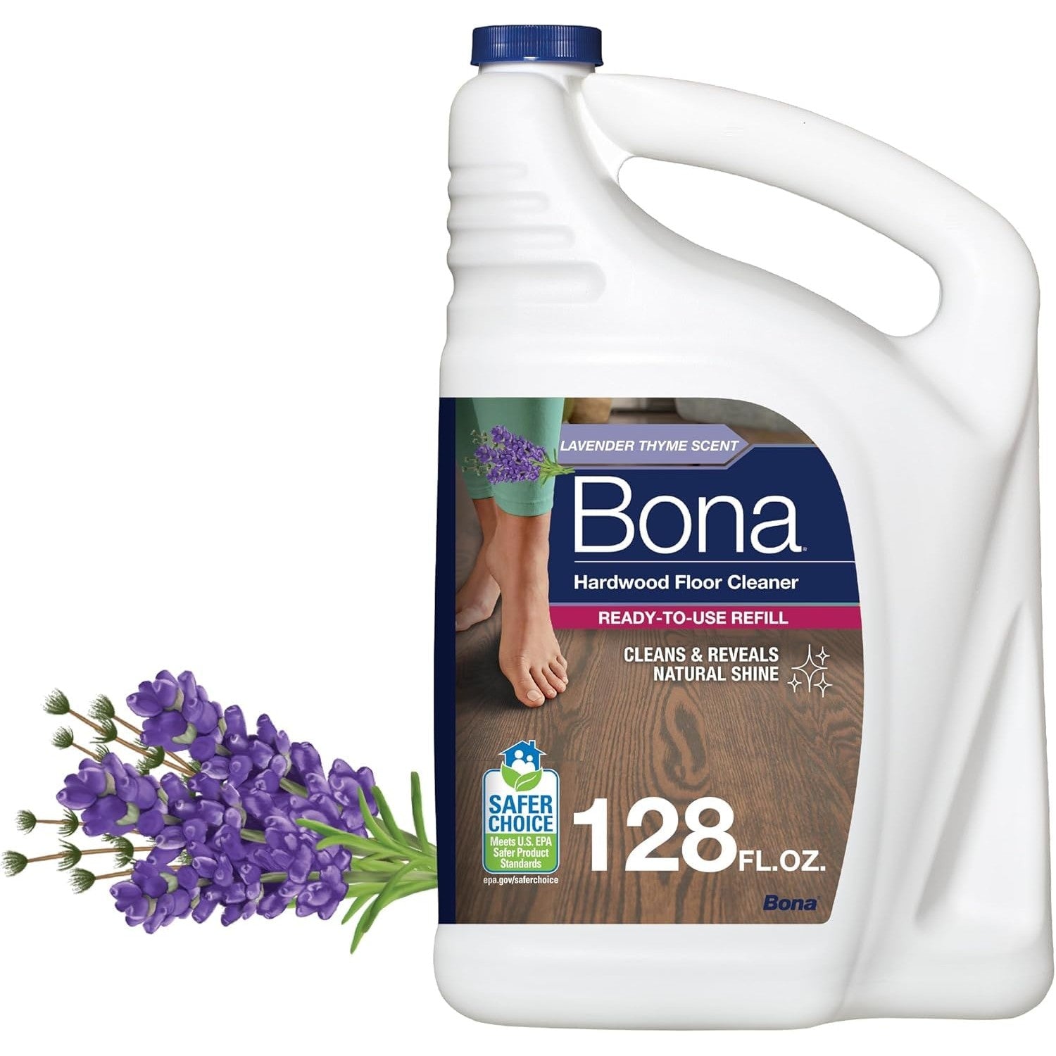 Buy now Bona Hardwood Floor Cleaner Concentrate, Cedar Wood Scent, 1 fl oz, Pack of 4 (Makes 128 fl oz) - Residue-Free Floor Cleaning Concentrate Spray Mop and Spray Bottle Refill - For Wood Floors Lavender Thyme (B0CVK91Y8M) at indiglob india