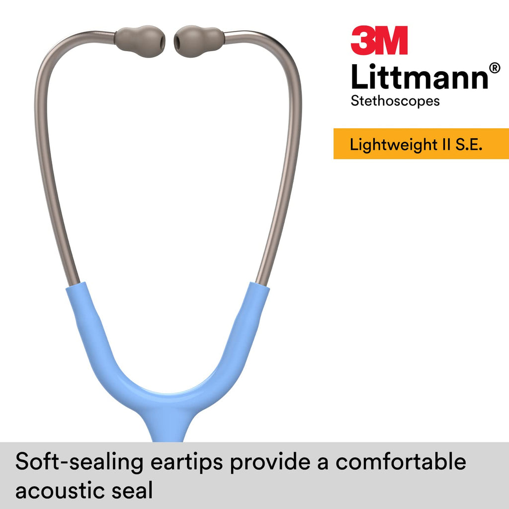 Buy now 3M Littmann Lightweight II S.E. Stethoscope 2454, 28" Ceil Blue Tube at indiglob india