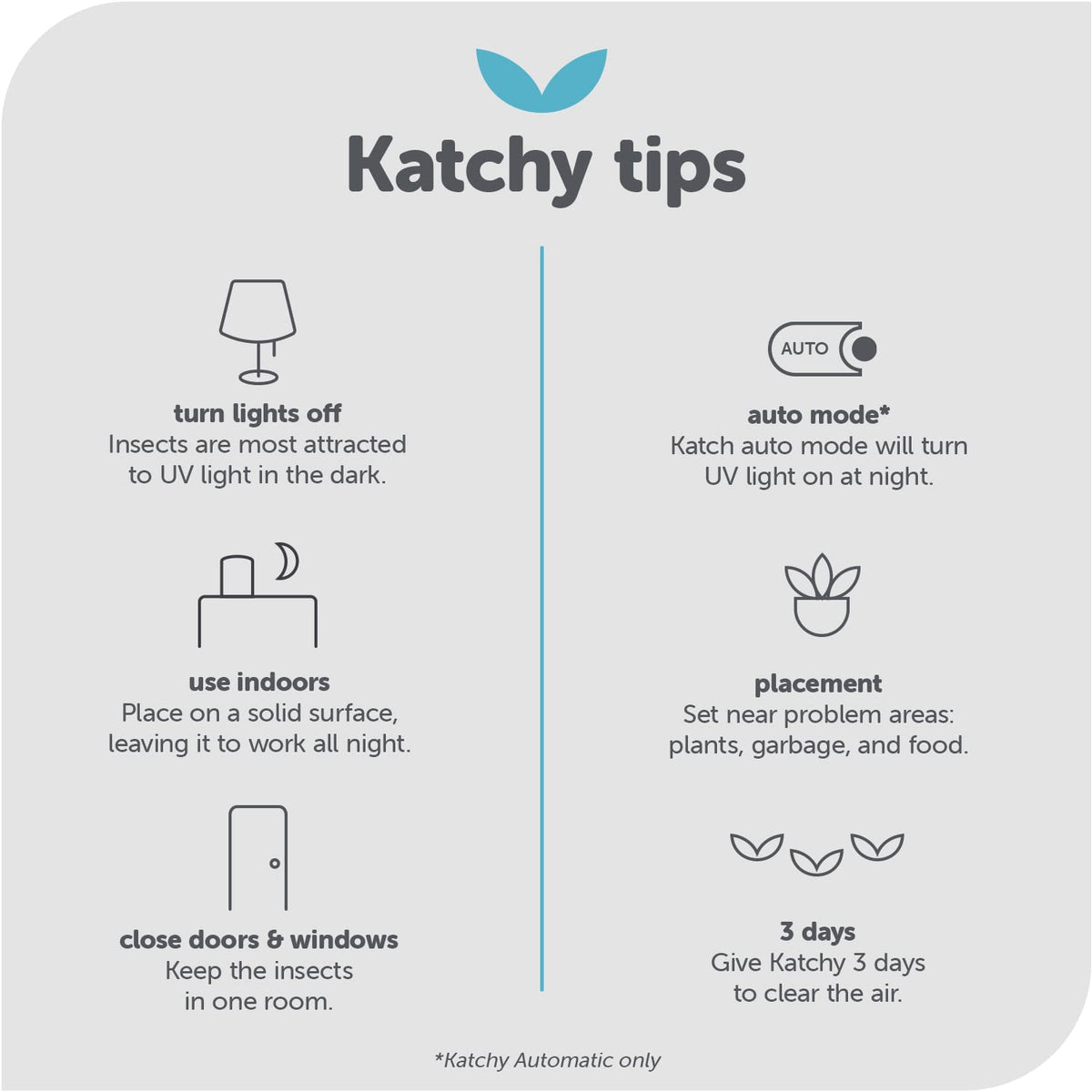 Katchy Original and Midnight Glue Board Refills (8 Pack) - Indoor Insect Trap Glue Board Refills for Mosquito, Gnat, Moth, Fruit Flies - Non-Zapper Traps for Buzz-Free Home