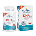 Nordic Naturals DHA Xtra Supplement, 1660mg Omega-3 Fish Oil - 90 Count | 1660mg Omega-3 per serving (2x potency). Supports brain & nervous system health. Non-GMO. Strawberry flavor. 90 servings.