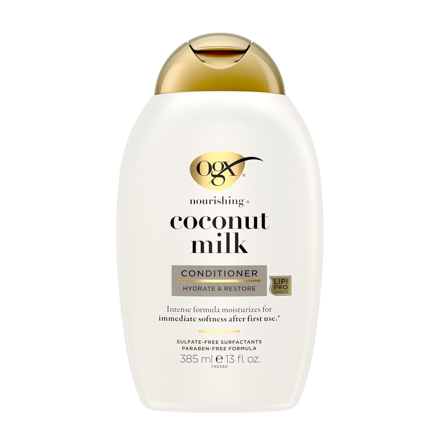 Buy now OGX Nourishing + Coconut Milk Moisturizing Shampoo, Hydrating & Restoring Shampoo Moisturizes for Soft Hair After the First Use, Paraben-Free, Sulfate-Free Surfactants, 13 fl. oz 384ml Conditioner at indiglob india